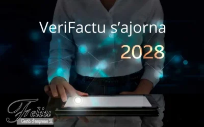 Inici 9 VeriFactu s’ajorna al 2028: Claus i nou calendari d’Hisenda